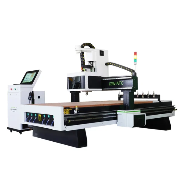 Atc 4 Axis 5 Axis Desktop Cnc Wood Rotary Router Engraving Cutting Woodworking Carpenter Machine - Image 5