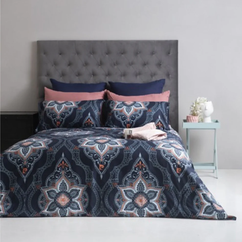 Midnight Floral Duvet Set 3/4