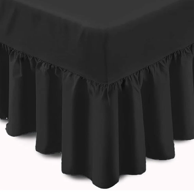 Royal Blue Bed Skirt 3/4 - Image 2