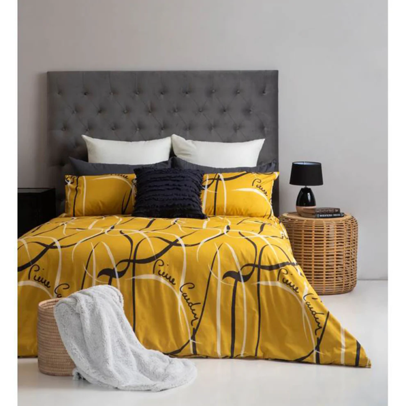 Pierre Cardin Yellow Duvet Set (Double)