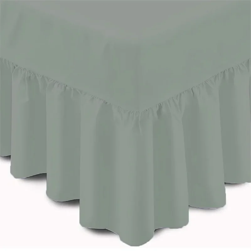 Royal Blue Bed Skirt 3/4 - Image 3