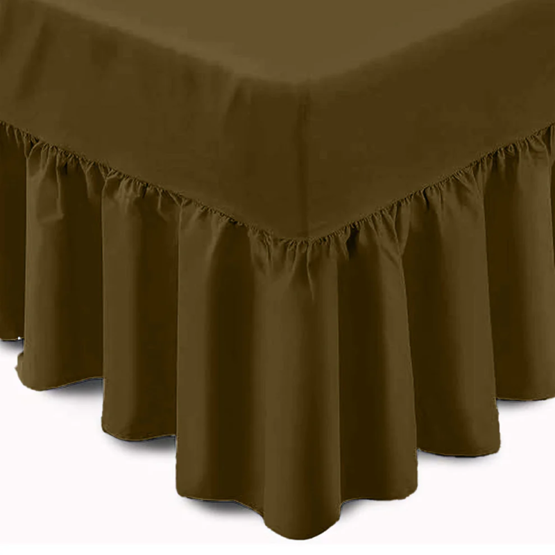 Royal Blue Bed Skirt 3/4 - Image 4