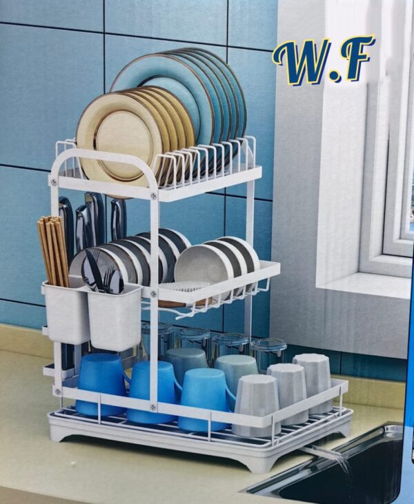 2-Tier Dish Drying Rack